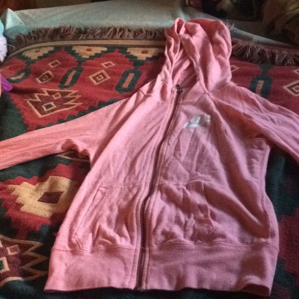 Pink nike jacket